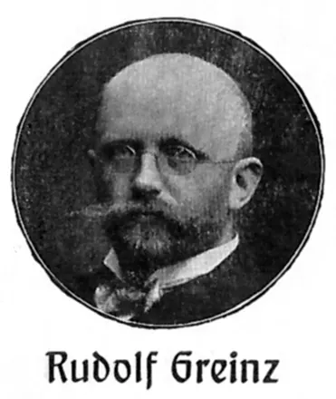 Porträt von Rudolf Heinrich Greinz